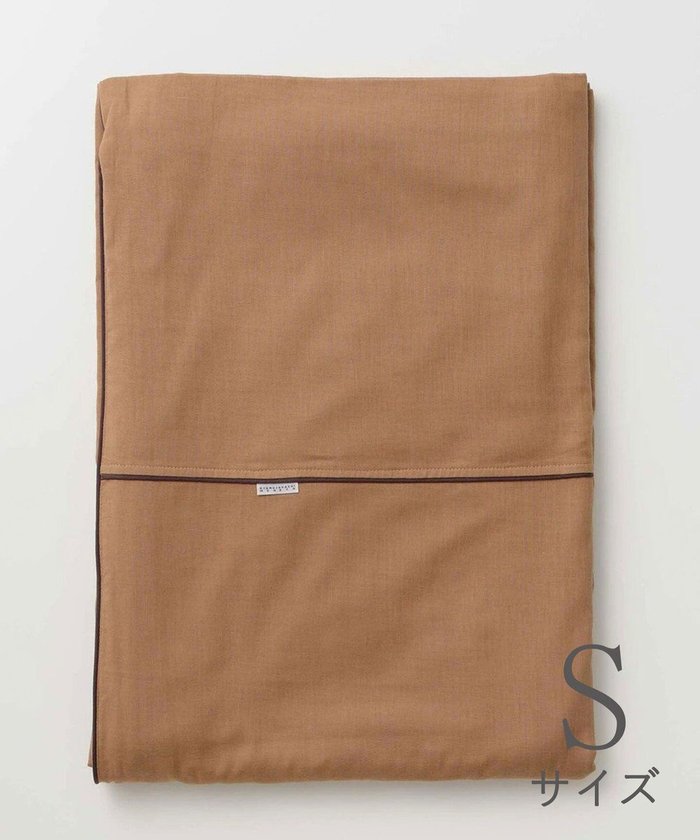 【京和晒綿紗/KYO WAZARASHI MENSYA】のガーゼ掛布団カバー 柿渋2重合わせ シングルサイズ(150×210) インテリア・キッズ・メンズ・レディースファッション・服の通販 founy(ファニー) https://founy.com/ ファッション Fashion レディースファッション Fashion for Women 抗菌 Antibacterial, Bacteria-Resistant ダブル Double, Double-Breasted ダメージ Distressed, Destroyed パイピング Piping, Trim Design リネン Linen, Linen Fabric 冬 Winter / This Winter 夏 Summer |ID: prp329100004676403 ipo3291000000034259421
