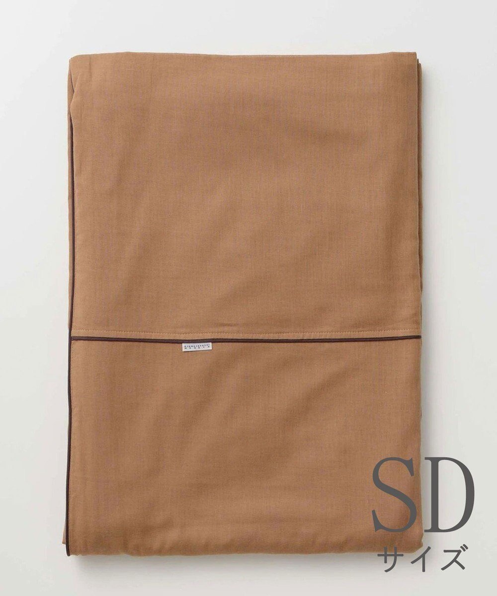 【京和晒綿紗/KYO WAZARASHI MENSYA】のガーゼ掛布団カバー 柿渋2重合わせ セミダブルサイズ(170×210) 人気、トレンドファッション・服の通販 founy(ファニー) 　ファッション　Fashion　レディースファッション　Fashion for Women　抗菌　Antibacterial, Bacteria-Resistant　ダブル　Double, Double-Breasted　ダメージ　Distressed, Destroyed　パイピング　Piping, Trim Design　リネン　Linen, Linen Fabric　冬　Winter / This Winter　夏　Summer　 other-1|ID: prp329100004676404 ipo3291000000034259427