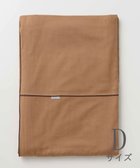 【京和晒綿紗/KYO WAZARASHI MENSYA】のガーゼ掛布団カバー 柿渋2重合わせ ダブルサイズ(190×210) 柿渋染め|ID: prp329100004676405 ipo3291000000034259439