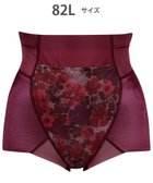 【ウィング/Wing】のガードル 【ハミデンヌ】 ウエストのハミ肉すっきりカバー ショート丈 KQ2585 ウイング/ワコール エンジ|ID: prp329100004676411 ipo3291000000034259517