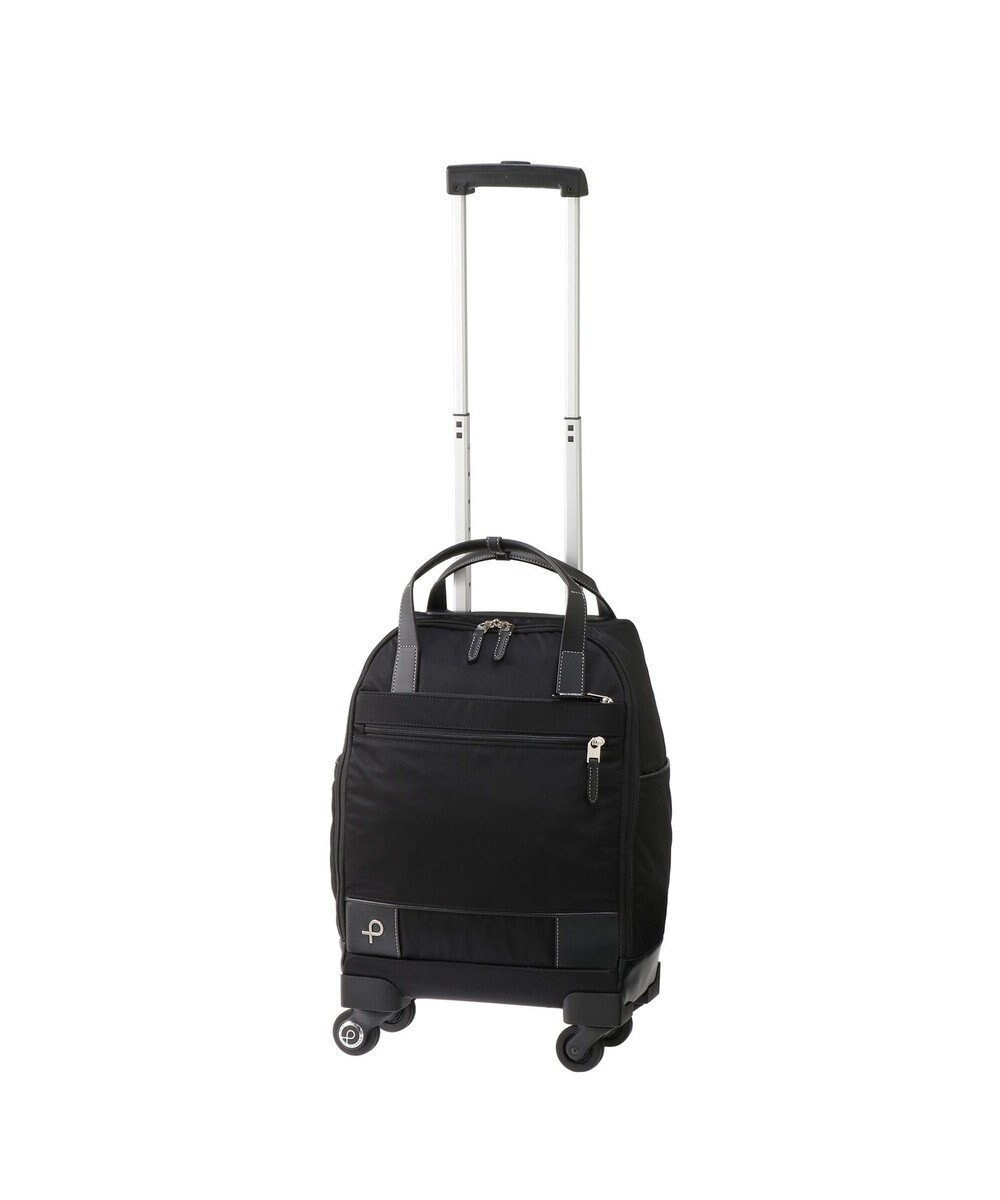 【エースバッグズアンドラゲッジ/ACE BAGS & LUGGAGE】のプロテカ ソリエ3 カジュアル キャリーケース 18リットル 機内持ち込み対応サイズ キャスターストッパー付き 日帰り~1泊程度の旅行に最適な2本手ハンドル・枠なしタイプ 12881 インテリア・キッズ・メンズ・レディースファッション・服の通販 founy(ファニー) 　ファッション　Fashion　レディースファッション　Fashion for Women　スーツ　Business Suits & Workwear　エレガント 上品　Elegant　スマート　Smart, Elegant　なめらか　Smooth, Silky Texture　ポケット　Pocket, Pocket Detail　日本製　Made In Japan　旅行　Travel　スーツケース キャリーケース　Suitcase / Carry Case　ブラック|ID: prp329100004676491 ipo3291000000033789694