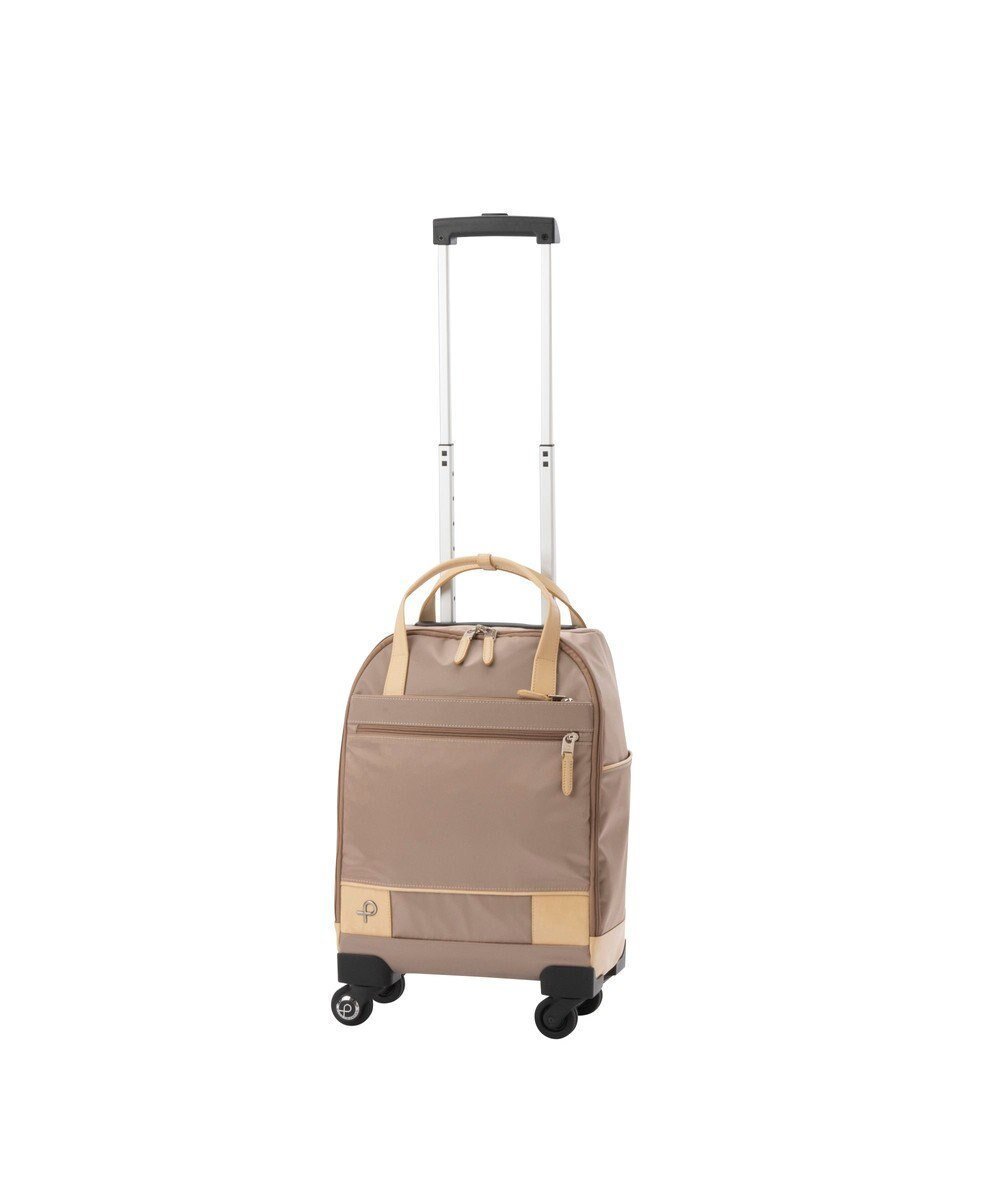 【エースバッグズアンドラゲッジ/ACE BAGS & LUGGAGE】のプロテカ ソリエ3 カジュアル キャリーケース 18リットル 機内持ち込み対応サイズ キャスターストッパー付き 日帰り~1泊程度の旅行に最適な2本手ハンドル・枠なしタイプ 12881 インテリア・キッズ・メンズ・レディースファッション・服の通販 founy(ファニー) 　ファッション　Fashion　レディースファッション　Fashion for Women　スーツ　Business Suits & Workwear　エレガント 上品　Elegant　スマート　Smart, Elegant　なめらか　Smooth, Silky Texture　ポケット　Pocket, Pocket Detail　日本製　Made In Japan　旅行　Travel　スーツケース キャリーケース　Suitcase / Carry Case　ベージュ|ID: prp329100004676491 ipo3291000000033789696