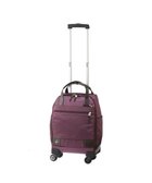 【エースバッグズアンドラゲッジ/ACE BAGS & LUGGAGE】のプロテカ ソリエ3 カジュアル キャリーケース 18リットル 機内持ち込み対応サイズ キャスターストッパー付き 日帰り~1泊程度の旅行に最適な2本手ハンドル・枠なしタイプ 12881 パープルワイン|ID: prp329100004676491 ipo3291000000033789697