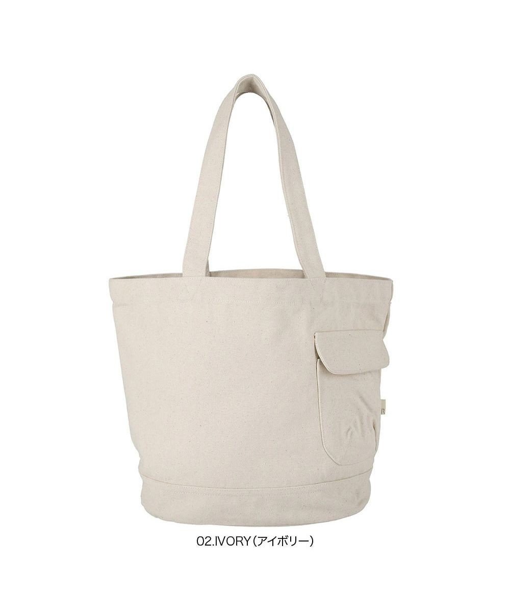【ルートート/ROOTOTE】の2968【A4サイズ収納】/ SN.ミディアム.リサイクルコットン-A インテリア・キッズ・メンズ・レディースファッション・服の通販 founy(ファニー) 　ファッション　Fashion　レディースファッション　Fashion for Women　バッグ　Bags　アクセサリー　Fashion Accessories　カメラ　Camera Accessories　シンプル　Simple, Minimal　スカーフ　Scarf, Neckwear　チャーム　Charm, Pendant　ハンド　Hand, Handmade　バランス　Balance, Style Balance　フォルム　Silhouette, Form　ポケット　Pocket, Pocket Detail　ポーチ　Pouch, Small Case　リラックス　Relax, Relaxed Fit　02:アイボリー|ID: prp329100004676493 ipo3291000000034260064
