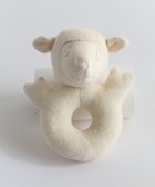 【アンドウール/AND WOOL】の〈ベビー用品〉ひつじのラトル ホワイト|ID: prp329100004676496 ipo3291000000033789710