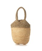 【アンビリオン/UNBILLION】のcachecache ラフィア切り替え編みバケツトートバッグ ベージュ|ID: prp329100004676501 ipo3291000000034260147