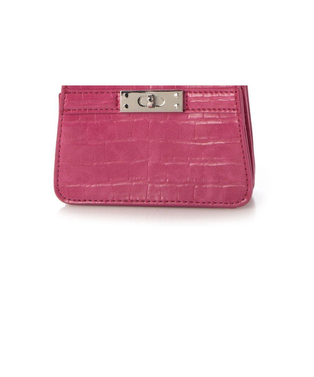 【ラ バガジェリー/LA BAGAGERIE】の【MONICA】マイクロチェーンバッグ インテリア・キッズ・メンズ・レディースファッション・服の通販 founy(ファニー) 　ファッション　Fashion　レディースファッション　Fashion for Women　バッグ　Bags　おすすめ　Recommended / Our Picks　アクセサリー　Fashion Accessories　コンパクト　Compact, Small Size　スクエア　Square, Square Shape　スマート　Smart, Elegant　ポケット　Pocket, Pocket Detail　リップ　Lip, Lip Motif　コーラル|ID: prp329100004676515 ipo3291000000034261461