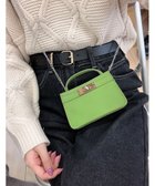 【ラ バガジェリー/LA BAGAGERIE】の【MONICA】マイクロチェーンバッグ グリーン|ID: prp329100004676515 ipo3291000000034261472