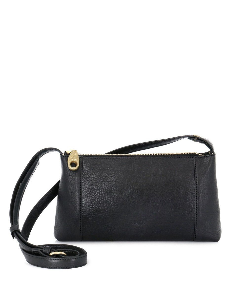 【イビサ/IBIZA】のカンビアール 牛革 ショルダーバッグ インテリア・キッズ・メンズ・レディースファッション・服の通販 founy(ファニー) 　ファッション　Fashion　レディースファッション　Fashion for Women　バッグ　Bags　ショルダー　Shoulder, Shoulder Strap　財布　Wallet, Purse　ポケット　Pocket, Pocket Detail　マグネット　Magnet, Magnetic Closure　おすすめ　Recommended / Our Picks　黒|ID: prp329100004676543 ipo3291000000034260562