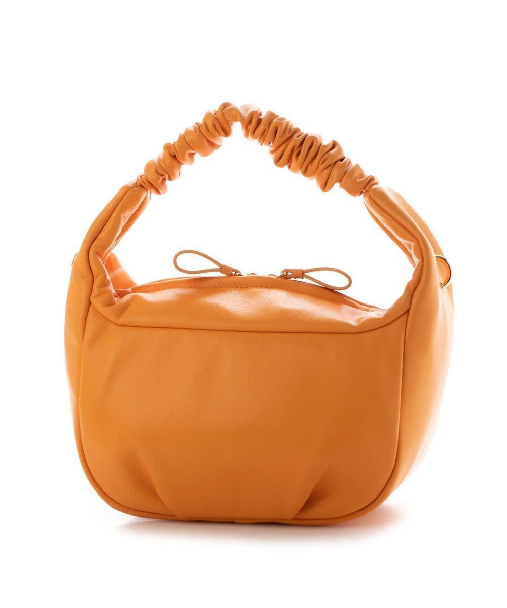 【アンビリオン/UNBILLION】のkakatoo ギャザーハンドル2wayバッグ インテリア・キッズ・メンズ・レディースファッション・服の通販 founy(ファニー) 　ファッション　Fashion　レディースファッション　Fashion for Women　バッグ　Bags　ギャザー　Gathered, Ruffled　ショルダー　Shoulder, Shoulder Strap　シンプル　Simple, Minimal　トレンド　Trend, Trending Now　フェミニン　Feminine, Girly　再入荷　Restock / Back in Stock　オレンジ|ID: prp329100004676548 ipo3291000000034260629