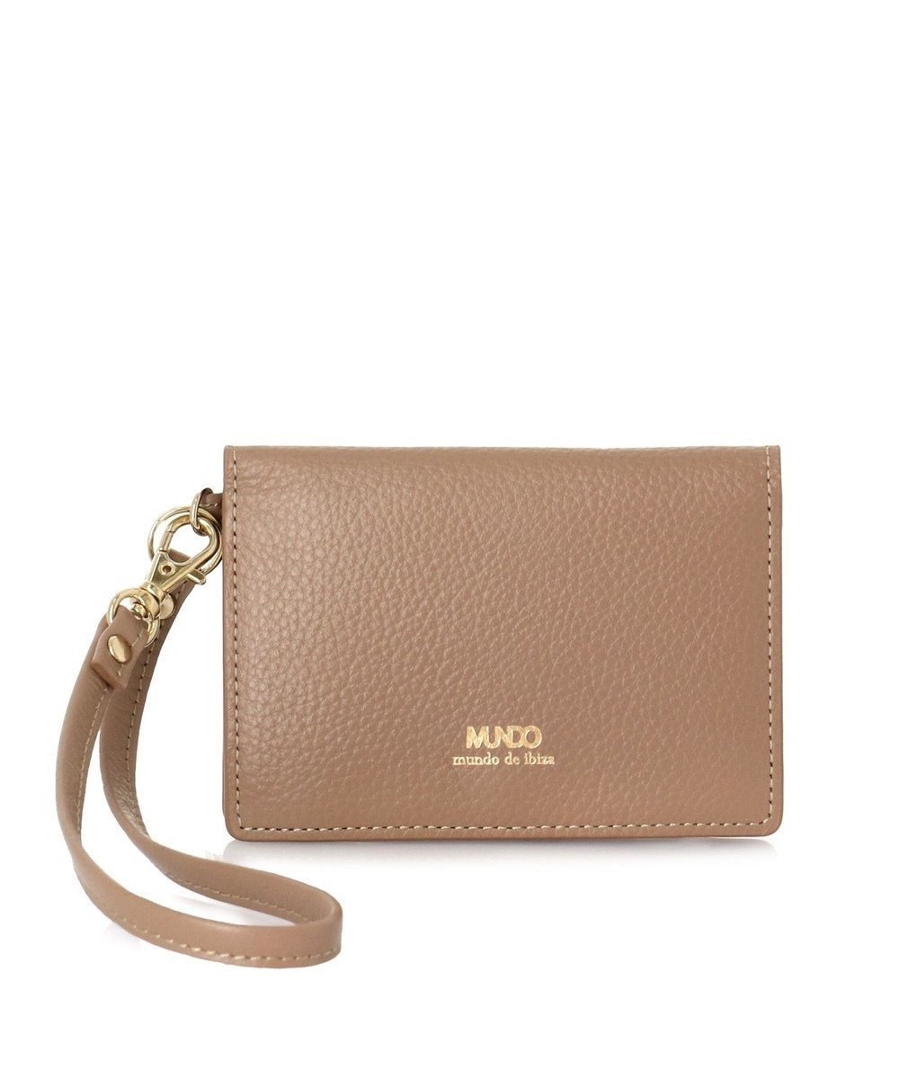 【イビサ/IBIZA】のMUNDO 牛革 パスケース インテリア・キッズ・メンズ・レディースファッション・服の通販 founy(ファニー) 　ファッション　Fashion　レディースファッション　Fashion for Women　ミニ財布・二つ折り財布　Wallets & Card Cases　おすすめ　Recommended / Our Picks　シンプル　Simple, Minimal　スマート　Smart, Elegant　スリム　Slim, Slim Fit　ポケット　Pocket, Pocket Detail　エレガント 上品　Elegant　財布　Wallet, Purse　ベージュ|ID: prp329100004676549 ipo3291000000034211371