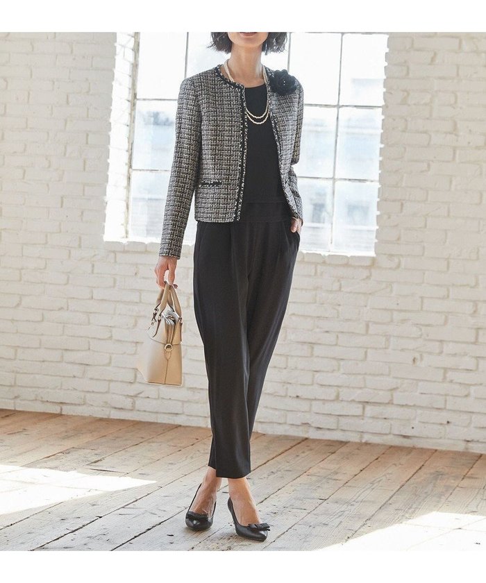 【エニー/ANY】の【洗える】フレンチスリーブブラウス×パンツ セットアップ インテリア・キッズ・メンズ・レディースファッション・服の通販 founy(ファニー) https://founy.com/ ファッション Fashion レディースファッション Fashion for Women セットアップ Matching Sets レディースパンツ・ボトムス Pants & Trousers / Bottoms ストレッチ Stretch, Stretchy Fabric セットアップ Set-Up, Coordinated Outfit セレモニー Ceremony パーティ Party, Party Style レース Lace, Lace Fabric 夏 Summer S/S・春夏 SS, Spring/Summer, Warm Season 洗える Machine Washable A/W・秋冬 Autumn/Winter ビジネス 仕事 通勤 Business / Work / Commuting |ID: prp329100004676560 ipo3291000000034190558