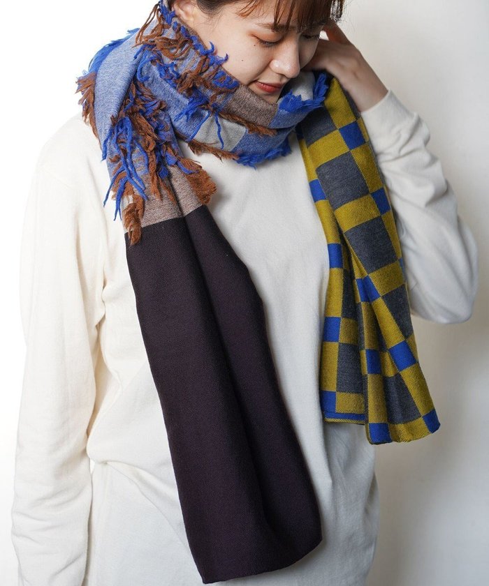 【ポルス/POLS】のウールカットジャカードストール インテリア・キッズ・メンズ・レディースファッション・服の通販 founy(ファニー) https://founy.com/ ファッション Fashion レディースファッション Fashion for Women ショール Shawl, Wrap ストール Stole, Wrap ファブリック Fabric, Textile フリンジ Fringe, Tassel ブランケット Blanket, Throw Blanket ポンチョ Poncho, Cape Style A/W・秋冬 Autumn/Winter |ID: prp329100004676567 ipo3291000000033789959
