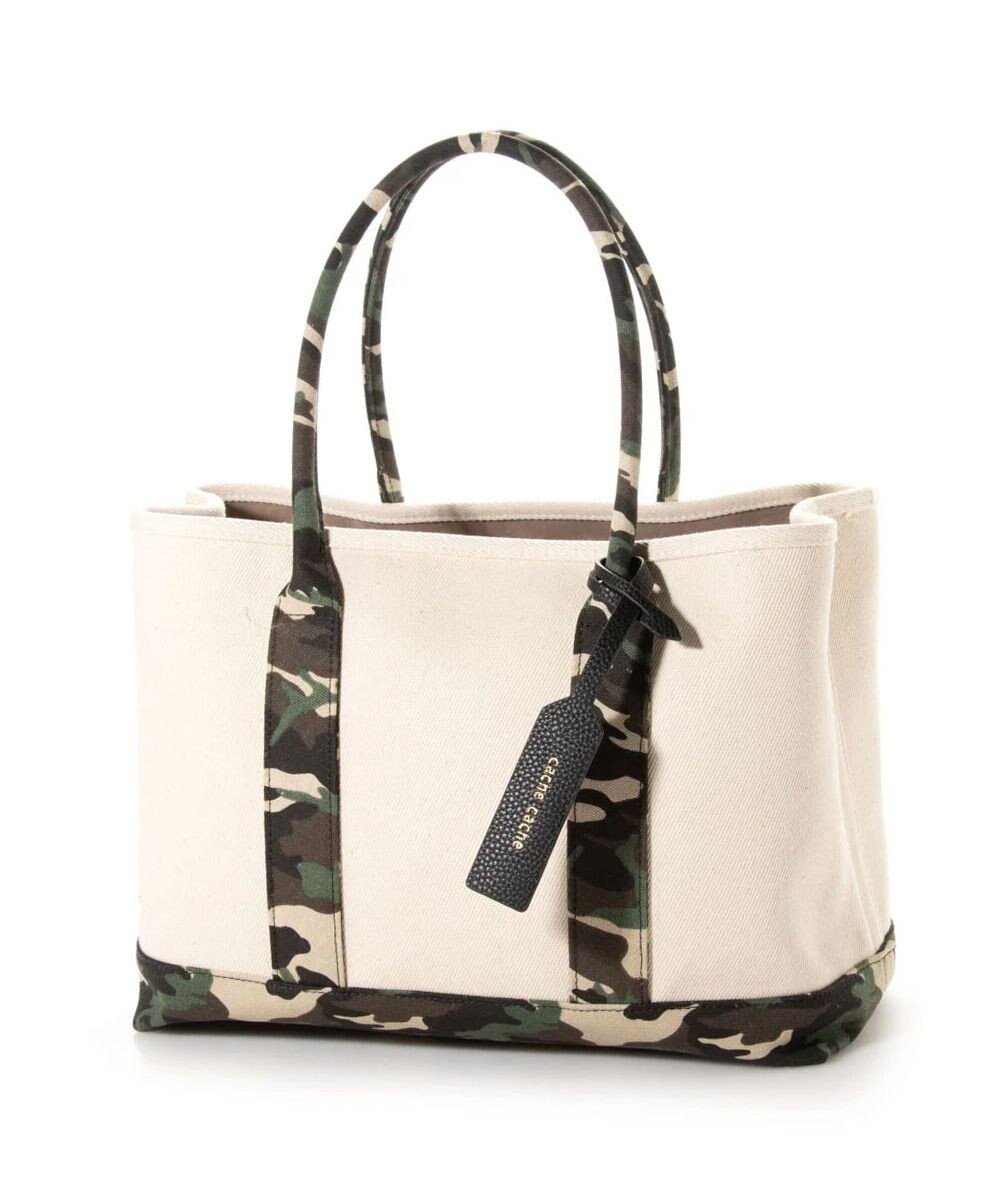 【アンビリオン/UNBILLION】のcachecache パーテーションキャンバストートバッグL インテリア・キッズ・メンズ・レディースファッション・服の通販 founy(ファニー) 　ファッション　Fashion　レディースファッション　Fashion for Women　バッグ　Bags　カラフル　Colorful Design　キャンバス　Canvas, Canvas Fabric　ハンド　Hand, Handmade　パイソン　Python, Snakeskin Pattern　ポーチ　Pouch, Small Case　ミックス　Mix, Mixed Style　モチーフ　Motif, Design Theme　レオパード　Leopard, Animal Print　再入荷　Restock / Back in Stock　カモ|ID: prp329100004676569 ipo3291000000034259948