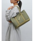 【アンビリオン/UNBILLION】のcachecache パーテーションキャンバストートバッグL カーキカーキ|ID: prp329100004676569 ipo3291000000034259954