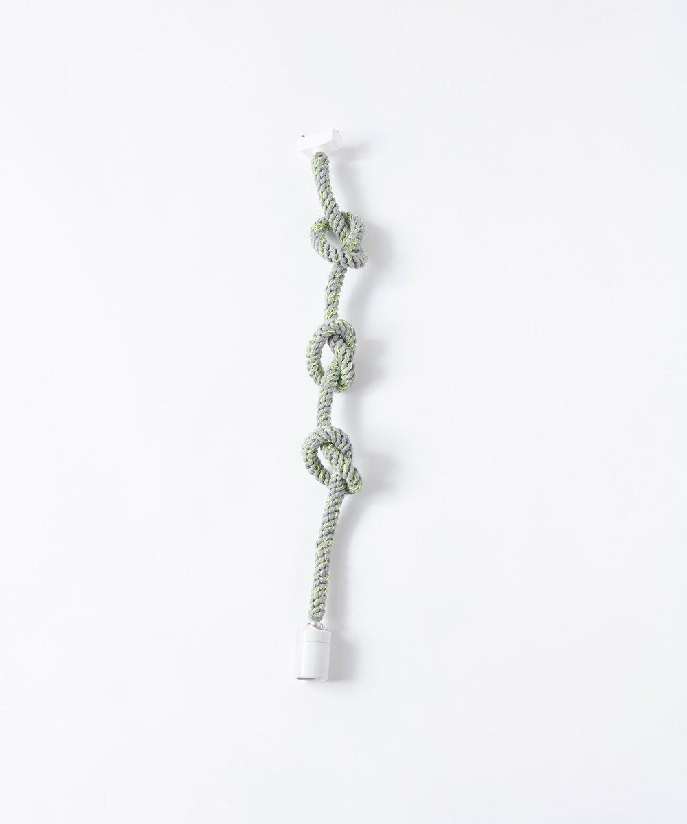 【トリコテ/Tricote】のKNOT PENDANT LIGHT インテリア・キッズ・メンズ・レディースファッション・服の通販 founy(ファニー) 　ファッション　Fashion　レディースファッション　Fashion for Women　アクリル　Acrylic Material　手編み　Hand-Knitted, Handmade Knit　94GRAY×YELLOW|ID: prp329100004676570 ipo3291000000033789976
