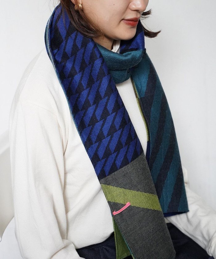 【ポルス/POLS】のウールレイヤーストール インテリア・キッズ・メンズ・レディースファッション・服の通販 founy(ファニー) https://founy.com/ ファッション Fashion レディースファッション Fashion for Women ショール Shawl, Wrap ストール Stole, Wrap ファブリック Fabric, Textile A/W・秋冬 Autumn/Winter |ID: prp329100004676571 ipo3291000000033789981