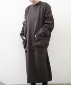 【ホワイトメイルズ/WHITE MAILS】の【UNISEX】COTTON PAPER DOUBLE FACE カーディガン コゲチャ|ID: prp329100004676596 ipo3291000000034262236