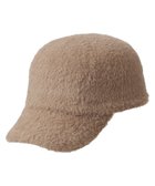【ムーンバット/MOONBAT】の【洗える】estaa アンゴラ風キャップ ベージュ|ID: prp329100004676603 ipo3291000000034262310