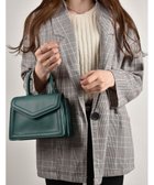 【ラ バガジェリー/LA BAGAGERIE】の【MONICA】ワンハンドルミニショルダーバッグ 人気、トレンドファッション・服の通販 founy(ファニー) ファッション Fashion レディースファッション Fashion for Women バッグ Bags おすすめ Recommended / Our Picks クラシカル Classical, Vintage-Inspired スクエア Square, Square Shape スマート Smart, Elegant フォルム Silhouette, Form フラップ Flap, Flap Pocket ポケット Pocket, Pocket Detail マグネット Magnet, Magnetic Closure thumbnail グリーン|ID: prp329100004676604 ipo3291000000034262330