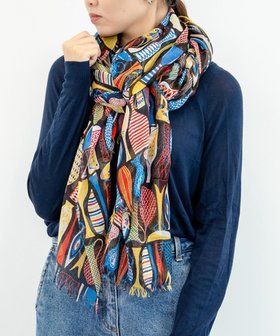 【ムトウ/muto】の【シルクカシミヤ】スティグリンドベリ ポテリー ストール 人気、トレンドファッション・服の通販 founy(ファニー) ファッション Fashion レディースファッション Fashion for Women ショール Shawl, Wrap シルク Silk, 100% Silk ストール Stole, Wrap 人気 Popular, Best Seller プリント Print, Printed Pattern A/W・秋冬 Autumn/Winter S/S・春夏 SS, Spring/Summer, Warm Season 夏 Summer |ID:prp329100004676609