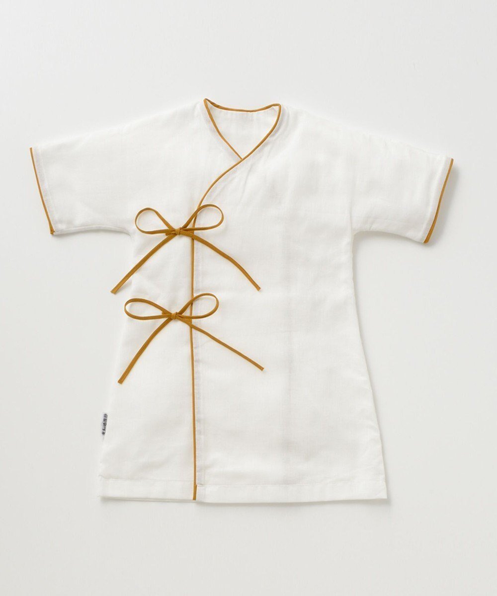 【京和晒綿紗/KYO WAZARASHI MENSYA】の【BABY】ベビーガーゼローブ 3重合わせ インテリア・キッズ・メンズ・レディースファッション・服の通販 founy(ファニー) ファッション Fashion レディースファッション Fashion for Women ベビー Baby, Babywear マスタードバイアス|ID: prp329100004676626 ipo3291000000034262043