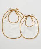 【京和晒綿紗/KYO WAZARASHI MENSYA】の【新色入荷 / BABY】ベビーガーゼビブ 5重合わせ マスタードバイアス|ID: prp329100004676627 ipo3291000000033790187