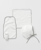 【京和晒綿紗/KYO WAZARASHI MENSYA】の【BABY】おでかけギフトセット グレーバイアス|ID: prp329100004676632 ipo3291000000034262088