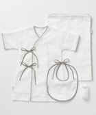 【京和晒綿紗/KYO WAZARASHI MENSYA】の【新色入荷 / BABY】新生児ギフトセット グレーバイアス|ID: prp329100004676633 ipo3291000000033790205