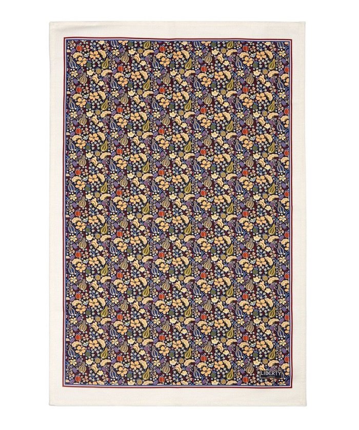 【リバティ/LIBERTY】のフルートフル ティータオル インテリア・キッズ・メンズ・レディースファッション・服の通販 founy(ファニー) https://founy.com/ ファッション Fashion レディースファッション Fashion for Women スタイリッシュ Stylish, Fashionable タオル Towel, Bath Towel プリント Print, Printed Pattern リネン Linen, Linen Fabric 吸水 Absorbent, Quick-Dry |ID: prp329100004676678 ipo3291000000033790318