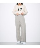【グレース コンチネンタル/GRACE CONTINENTAL】のウールストレッチセミワイドパンツ グレー|ID: prp329100004676704 ipo3291000000033790406