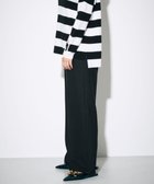 【グレース コンチネンタル/GRACE CONTINENTAL】のウールストレッチセミワイドパンツ ブラック|ID: prp329100004676704 ipo3291000000034263099