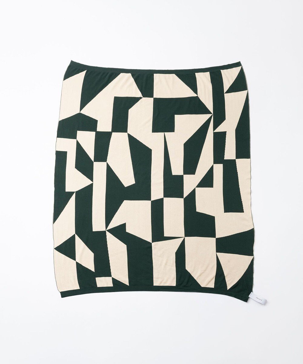 【トリコテ/Tricote】のRANDOM BLOCK BLANKET / ランダムブロックブランケット インテリア・キッズ・メンズ・レディースファッション・服の通販 founy(ファニー) 　ファッション　Fashion　レディースファッション　Fashion for Women　アクセサリー　Fashion Accessories　タンブラー　Tumbler, Travel Mug　ブランケット　Blanket, Throw Blanket　リバーシブル　Reversible, Two-Sided　42GREEN|ID: prp329100004676714 ipo3291000000033790454