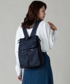 【イザック/Y'SACCS】のダブルホックポケットリュック ネイビー|ID: prp329100004676716 ipo3291000000034261638