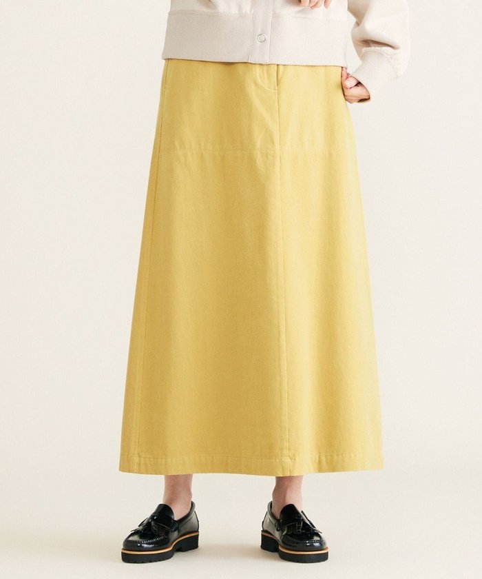 【シェアパーク/SHARE PARK】の【洗える】モールスキンスカート インテリア・キッズ・メンズ・レディースファッション・服の通販 founy(ファニー) https://founy.com/ ファッション Fashion レディースファッション Fashion for Women スカート Skirts ロング Long, Long-Length 切替 Switching, Contrast Panel 洗える Machine Washable A/W・秋冬 Autumn/Winter |ID: prp329100004676720 ipo3291000000034261693