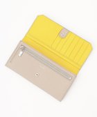 【エアリスト/airlist】の【軽量・バイカラー】薄型長財布 Stella ステラ グレージュ×イエロー|ID: prp329100004676758 ipo3291000000034263892