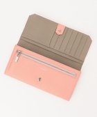 【エアリスト/airlist】の【軽量・バイカラー】薄型長財布 Stella ステラ サーモンピンク×トープ|ID: prp329100004676758 ipo3291000000034263894