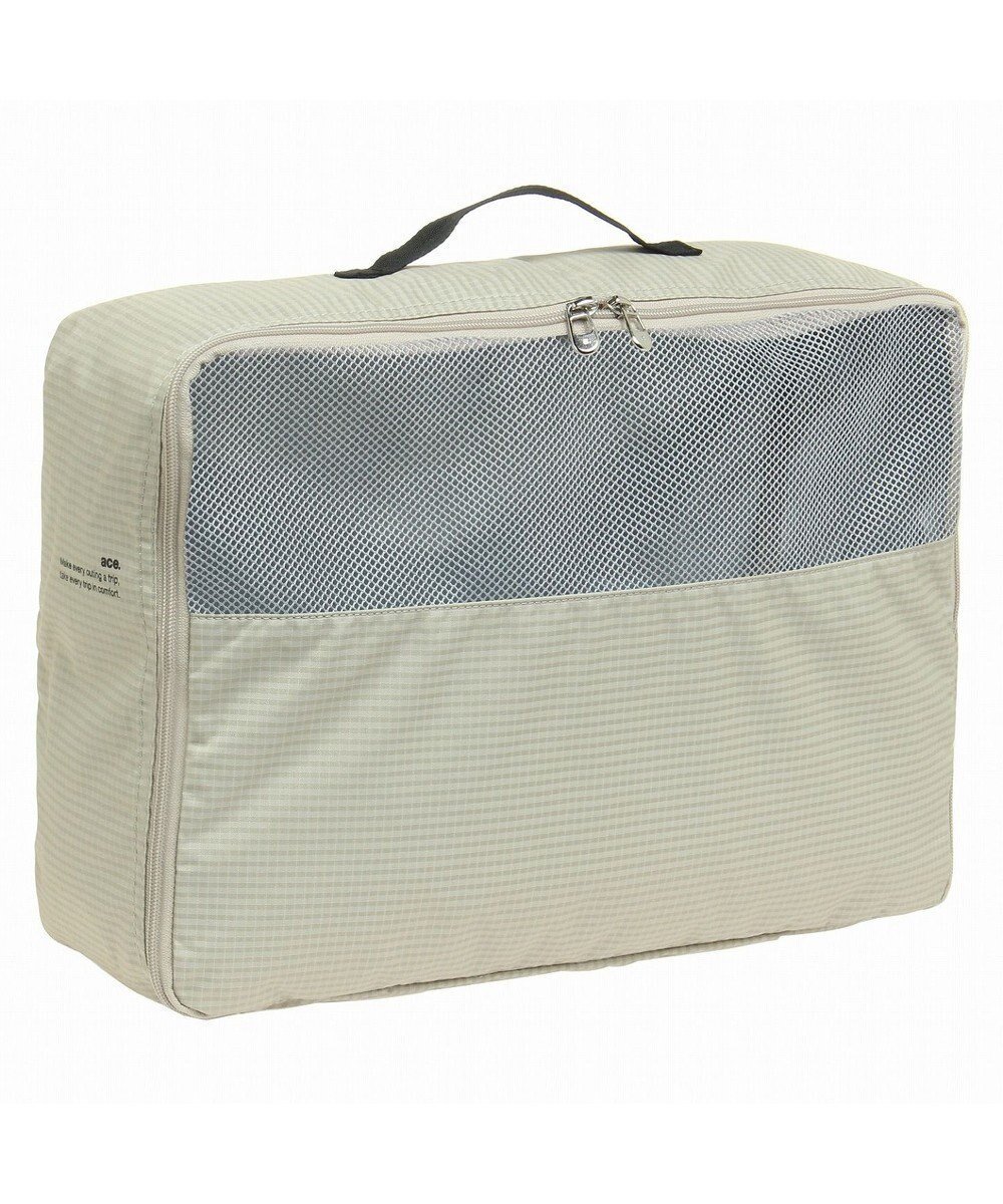 【エースバッグズアンドラゲッジ/ACE BAGS & LUGGAGE】のace. エース フォルケット インナーポーチ Lサイズ 16リットル 67155 インテリア・キッズ・メンズ・レディースファッション・服の通販 founy(ファニー) ファッション Fashion レディースファッション Fashion for Women ポーチ&ミニバッグ Pouches & Mini Bags インナー Innerwear スーツケース キャリーケース Suitcase / Carry Case タオル Towel, Bath Towel ポーチ Pouch, Small Case メッシュ Mesh, Net Fabric ベージュ|ID: prp329100004676768 ipo3291000000034263989