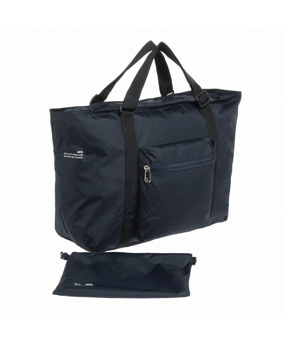 【エースバッグズアンドラゲッジ/ACE BAGS & LUGGAGE】のace. エース フォルケット トートバッグ 折りたたみバッグ 22リットル 67158 人気、トレンドファッション・服の通販 founy(ファニー) 　ファッション　Fashion　レディースファッション　Fashion for Women　バッグ　Bags　スーツケース キャリーケース　Suitcase / Carry Case　セットアップ　Set-Up, Coordinated Outfit　ポケット　Pocket, Pocket Detail　旅行　Travel　 other-1|ID: prp329100004676769 ipo3291000000034263996