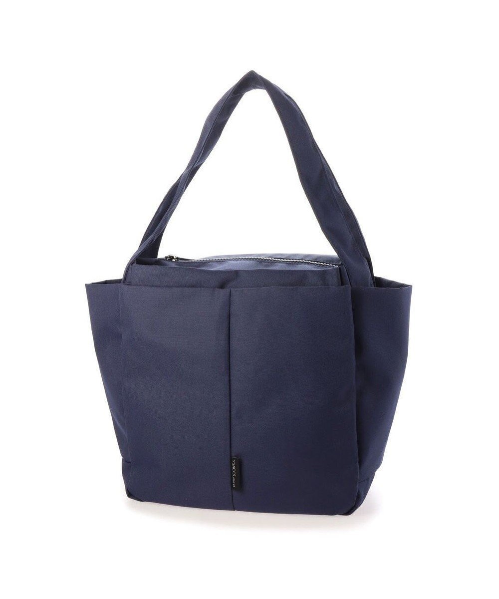 【イザック/Y'SACCS】の【Y SACCS vous et】 ボックストート Mサイズ インテリア・キッズ・メンズ・レディースファッション・服の通販 founy(ファニー) 　ファッション　Fashion　レディースファッション　Fashion for Women　バッグ　Bags　シンプル　Simple, Minimal　スタイリッシュ　Stylish, Fashionable　プチプライス・低価格　Affordable / Budget Price　ボックス　Boxy, Box Shape　定番　Standard, Basic Item　軽量　Lightweight, Ultra Light　ネイビー|ID: prp329100004676771 ipo3291000000034264059