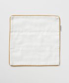 【京和晒綿紗/KYO WAZARASHI MENSYA】のガーゼハンドタオル 白5重合わせ マスタードバイアス|ID: prp329100004676787 ipo3291000000034263238