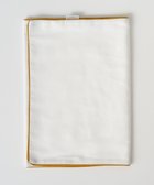 【京和晒綿紗/KYO WAZARASHI MENSYA】のガーゼフェイスタオル 白5重合わせ マスタードバイアス|ID: prp329100004676789 ipo3291000000034263244