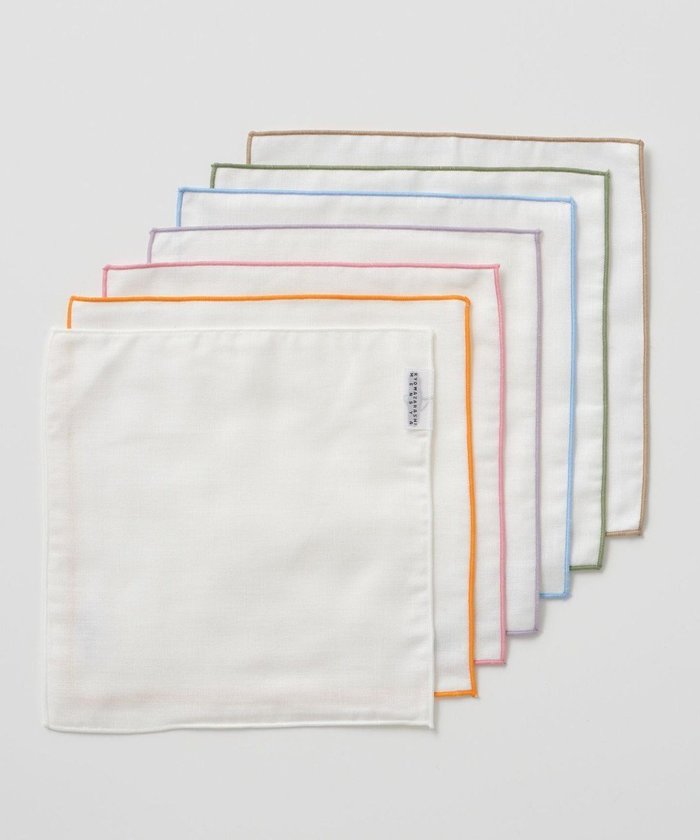 【京和晒綿紗/KYO WAZARASHI MENSYA】の虹色ハンカチセット インテリア・キッズ・メンズ・レディースファッション・服の通販 founy(ファニー) https://founy.com/ ファッション Fashion レディースファッション Fashion for Women ミニ財布・二つ折り財布 Wallets & Card Cases 吸水 Absorbent, Quick-Dry 財布 Wallet, Purse タオル Towel, Bath Towel ハンカチ Handkerchief, Hanky ハンド Hand, Handmade おすすめ Recommended / Our Picks ギフト プレゼント Gift / Present |ID: prp329100004676794 ipo3291000000034262409