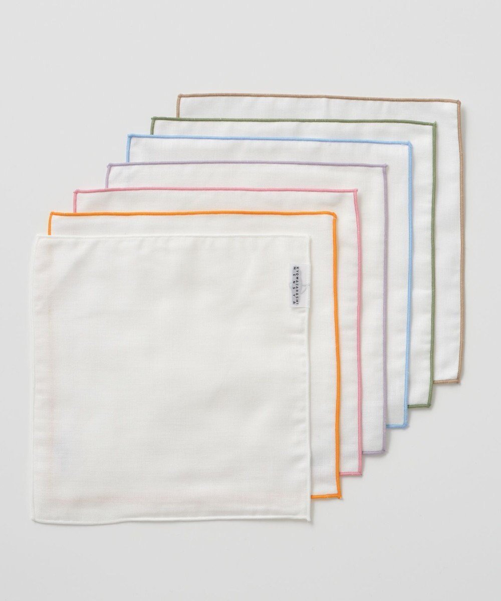 【京和晒綿紗/KYO WAZARASHI MENSYA】の虹色ハンカチセット 人気、トレンドファッション・服の通販 founy(ファニー) ファッション Fashion レディースファッション Fashion for Women ミニ財布・二つ折り財布 Wallets & Card Cases 吸水 Absorbent, Quick-Dry 財布 Wallet, Purse タオル Towel, Bath Towel ハンカチ Handkerchief, Hanky ハンド Hand, Handmade おすすめ Recommended / Our Picks ギフト プレゼント Gift / Present other-1|ID: prp329100004676794 ipo3291000000034262409
