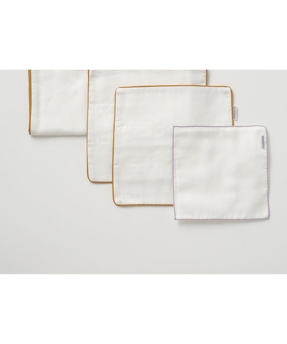 【京和晒綿紗/KYO WAZARASHI MENSYA】のタオル4点セット インテリア・キッズ・メンズ・レディースファッション・服の通販 founy(ファニー) 　ファッション　Fashion　レディースファッション　Fashion for Women　オレンジ　Orange　吸水　Absorbent, Quick-Dry　タオル　Towel, Bath Towel　ハンカチ　Handkerchief, Hanky　フェイス　Face, Facial Design　ボックス　Boxy, Box Shape　ギフト プレゼント　Gift / Present　白|ID: prp329100004676796 ipo3291000000034262418