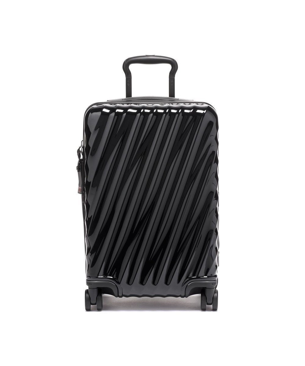 【トゥミ/TUMI】の19 DEGREE インターナショナル・エクスパンダブル・キャリーオン スーツケース(機内持ち込みサイズ) インテリア・キッズ・メンズ・レディースファッション・服の通販 founy(ファニー) 　ファッション　Fashion　レディースファッション　Fashion for Women　スーツ　Business Suits & Workwear　アクセサリー　Fashion Accessories　コレクション　Collection, Seasonal Line　抗菌　Antibacterial, Bacteria-Resistant　軽量　Lightweight, Ultra Light　雑誌　Magazine, Fashion Magazine　トラベル　Travel, Travel Gear　ボトム　Bottoms, Lower Wear　モダン　Modern, Contemporary　モバイル　Mobile, Smartphone　おすすめ　Recommended / Our Picks　旅行　Travel　スーツケース キャリーケース　Suitcase / Carry Case　ビジネス 仕事 通勤　Business / Work / Commuting　ブラック|ID: prp329100004676814 ipo3291000000033790793
