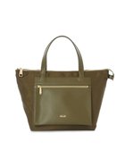 【イビサ/IBIZA】のコモド オペラナイロン/牛革 ハンドバッグ カーキ|ID: prp329100004676820 ipo3291000000034262693