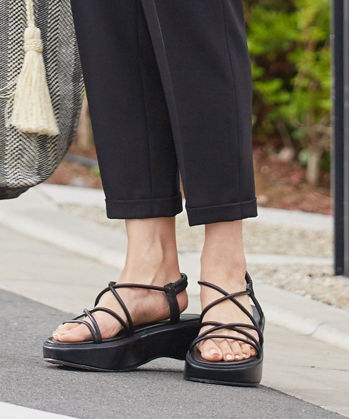 【エニー/ANY】のプラットフォーム サンダル インテリア・キッズ・メンズ・レディースファッション・服の通販 founy(ファニー) https://founy.com/ ファッション Fashion レディースファッション Fashion for Women サンダル Sandals, Summer Shoes シューズ Shoes, Footwear レース Lace, Lace Fabric 夏 Summer 春 Spring S/S・春夏 SS, Spring/Summer, Warm Season |ID: prp329100004676869 ipo3291000000034211733