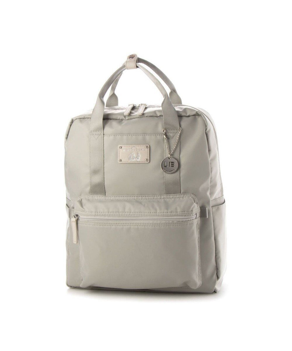 【ラ バガジェリー/LA BAGAGERIE】の10ポケット持ち手付きリュック Lサイズ インテリア・キッズ・メンズ・レディースファッション・服の通販 founy(ファニー) 　ファッション　Fashion　レディースファッション　Fashion for Women　バッグ　Bags　おすすめ　Recommended / Our Picks　シンプル　Simple, Minimal　スマート　Smart, Elegant　トラベル　Travel, Travel Gear　ポケット　Pocket, Pocket Detail　リュック　Backpack, Rucksack　軽量　Lightweight, Ultra Light　グレー|ID: prp329100004676871 ipo3291000000034265162