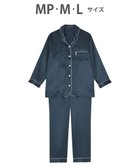 【ワコール 睡眠科学/wacoal suimin】の【パジャマ】 長袖・長ズボン シルクサテン 吸放湿性 睡眠科学/ワコール YDX582 コン|ID: prp329100004676895 ipo3291000000034263626